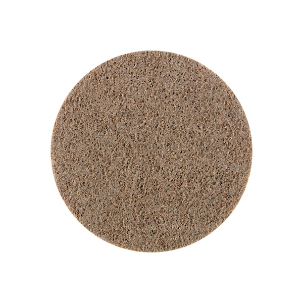 Pferd Hook/Loop Disc, 7", Al/Oxd, Coarse, 7" Dia, No Hole, 100 G Grit, Non-Woven Type 43458 - main